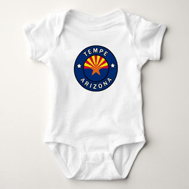 Tempe Arizona Baby Bodysuit (Front)