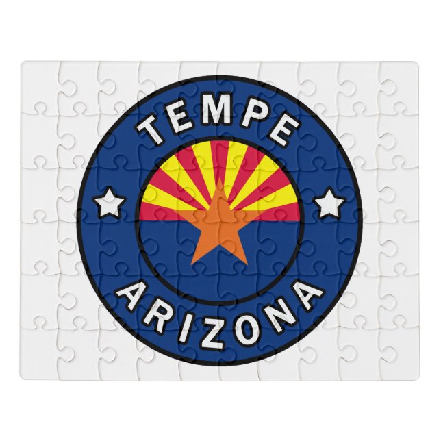 Tempe Arizona Jigsaw Puzzle (Puzzle Horizontal)