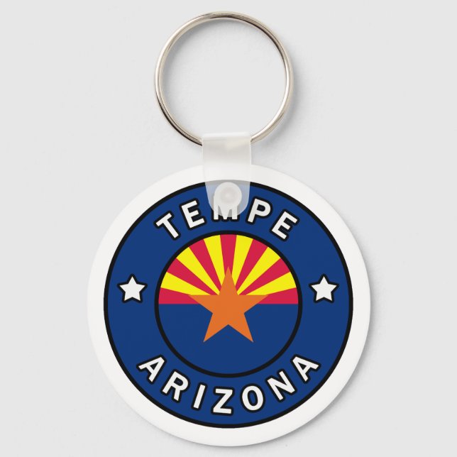 Tempe Arizona Keychain (Front)