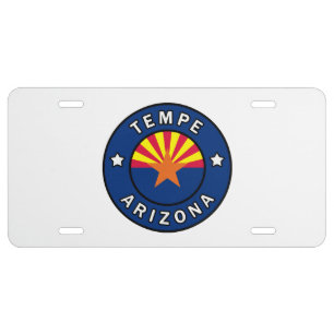 Tempe Arizona License Plate