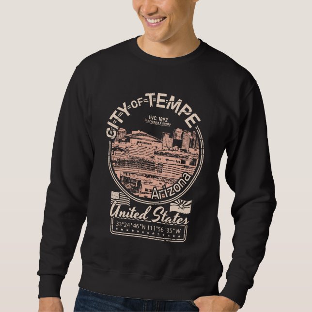 TEMPE ARIZONA - MILL AVE SWEATSHIRT (Front)