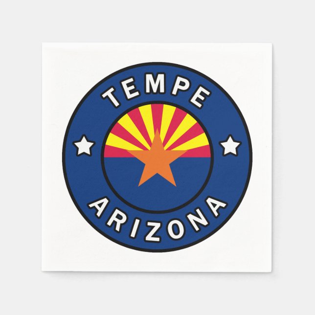 Tempe Arizona Napkins (Front)