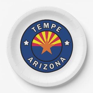 Tempe Arizona Paper Plates