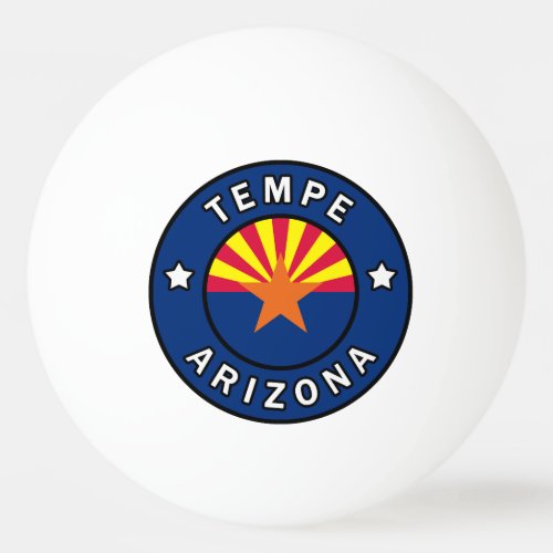 Tempe Arizona Ping Pong Ball