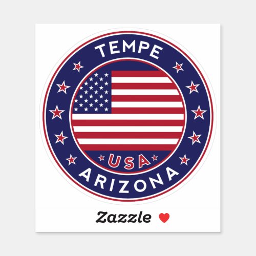 Tempe Arizona Tempe Sticker