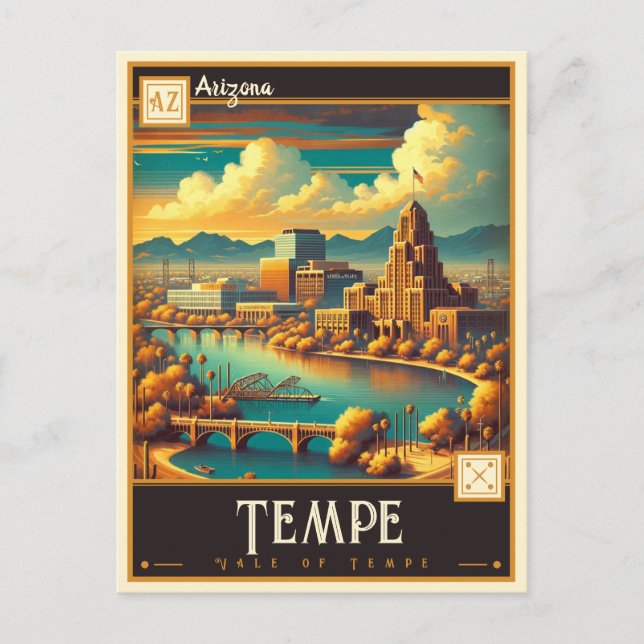 Tempe, Arizona | Vintage Postcard (Front)