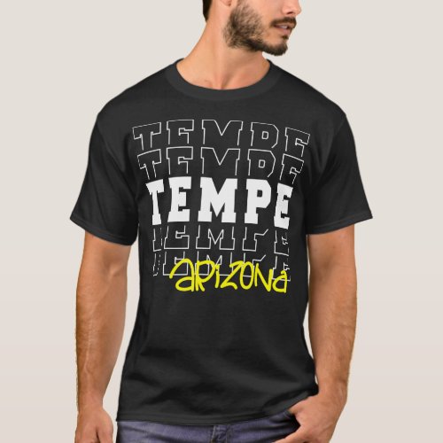 Tempe city Arizona Tempe AZ T_Shirt