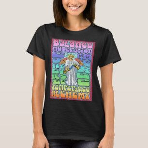 Temperance Card  Rock n Roll Tarot Deck Poster T-Shirt