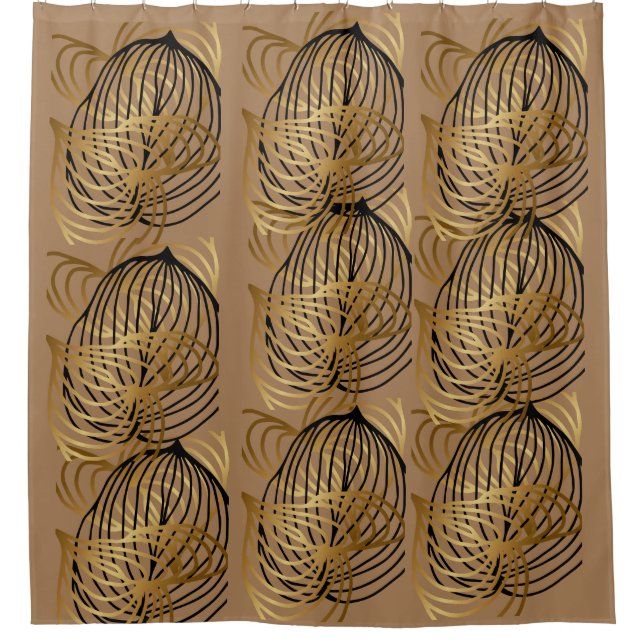 TEMPERANCE COLLECTION SHOWER CURTAIN (Front)