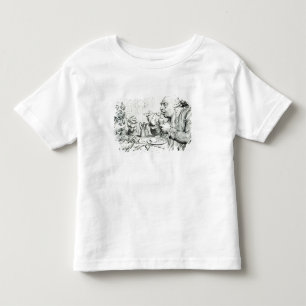 Temperance Enjoying a Frugal Meal Toddler T-shirt