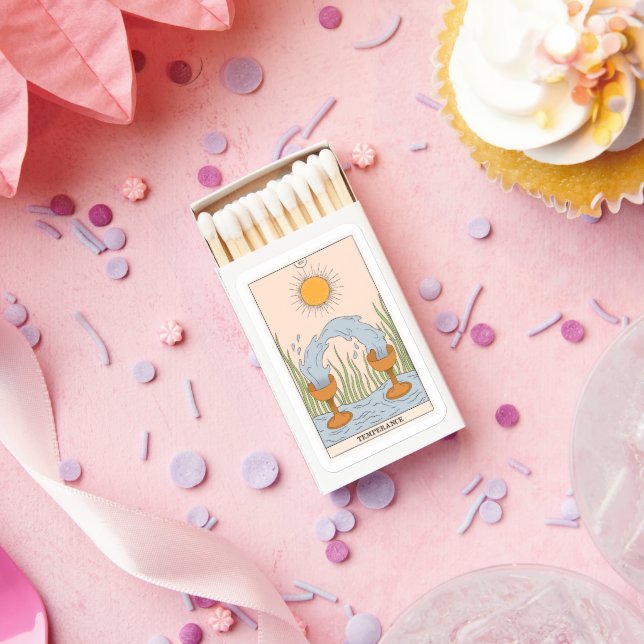 Temperance fortuneteller gypsy tarot card  matchboxes (Insitu)