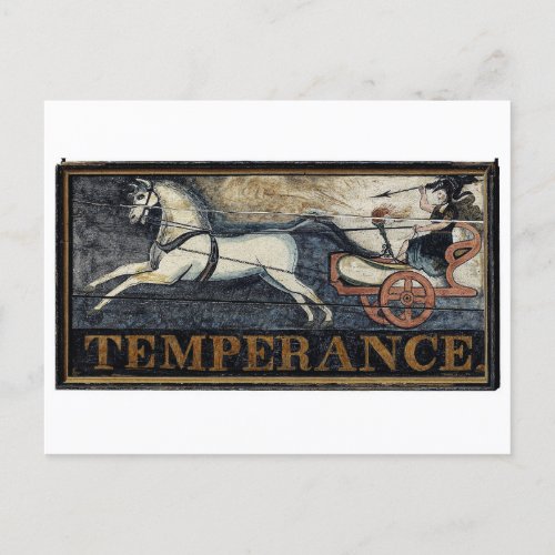 Temperance Postcard