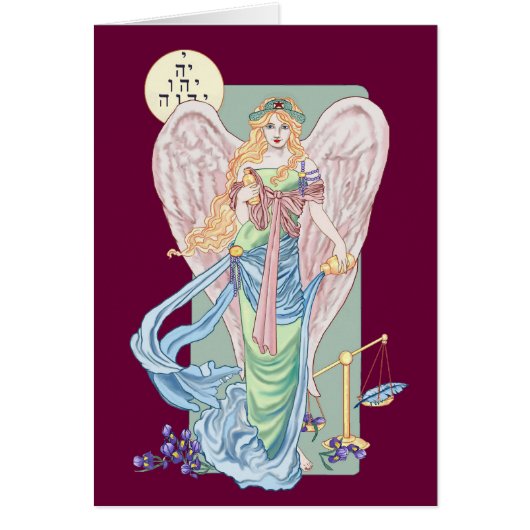 Temperance Tarot Card (Front)