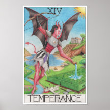 Temperance tarot card