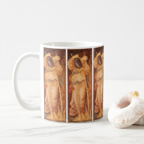 Temperantia by Sir Edward Coley Burne_Jones Coffee Mug