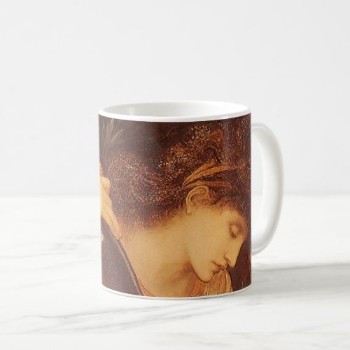 Temperantia by Sir Edward Coley Burne_Jones Coffee Mug