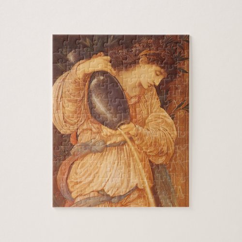 Temperantia by Sir Edward Coley Burne_Jones Jigsaw Puzzle