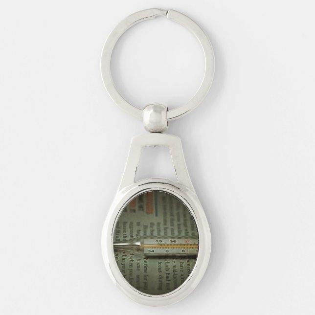 Temperature scale keychain (Front)