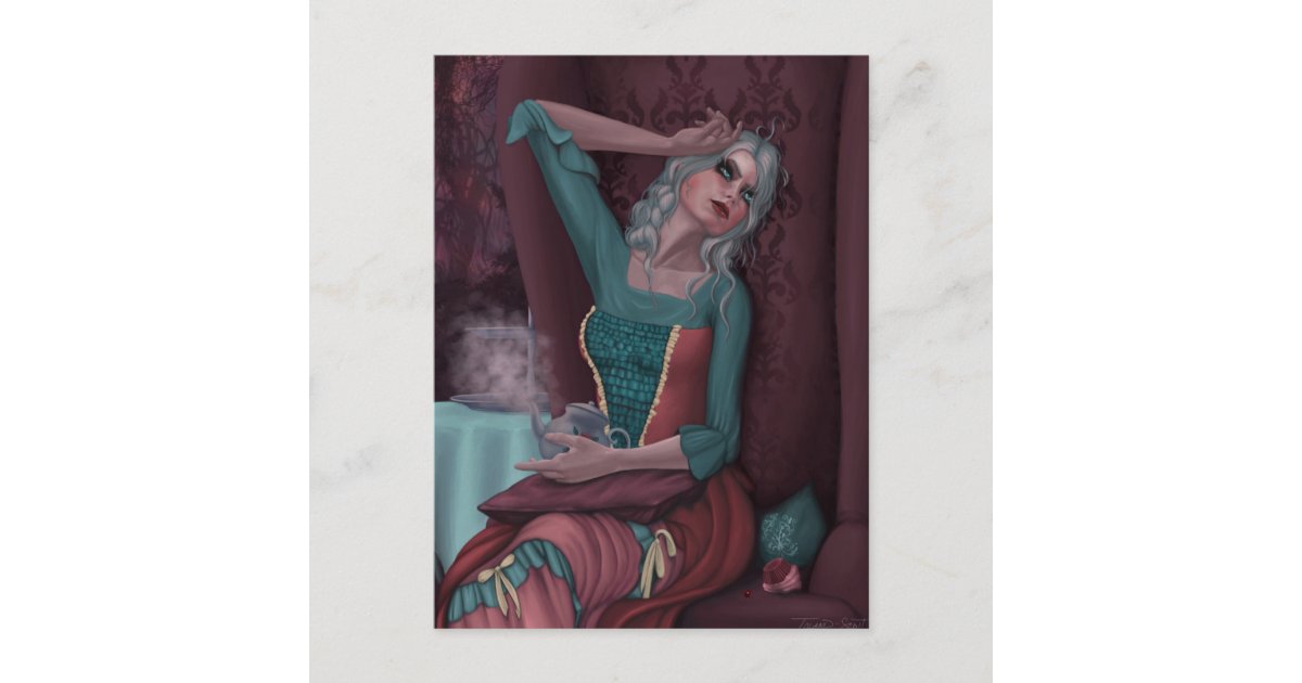 Tempest in a Teapot Postcard Zazzle