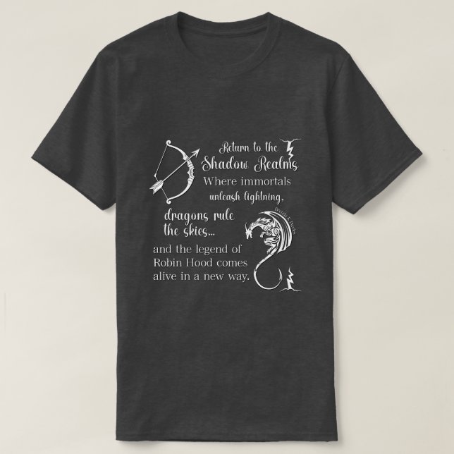 Tempest of Shadows Brenda K Davies T-Shirt (Design Front)