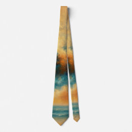 Tempest Serenity Abstract Neck Tie