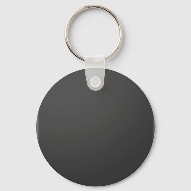 Templante DIY Blank Add Text in WHITE add photo Keychain (Front)