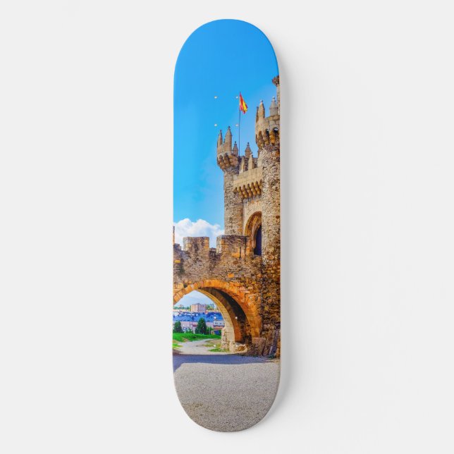 Templar castle skateboard (Front)
