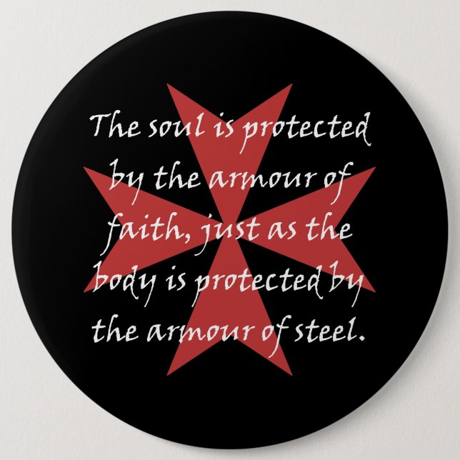 Templar Cross Button (Front)