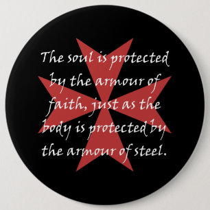 Templar Cross Button