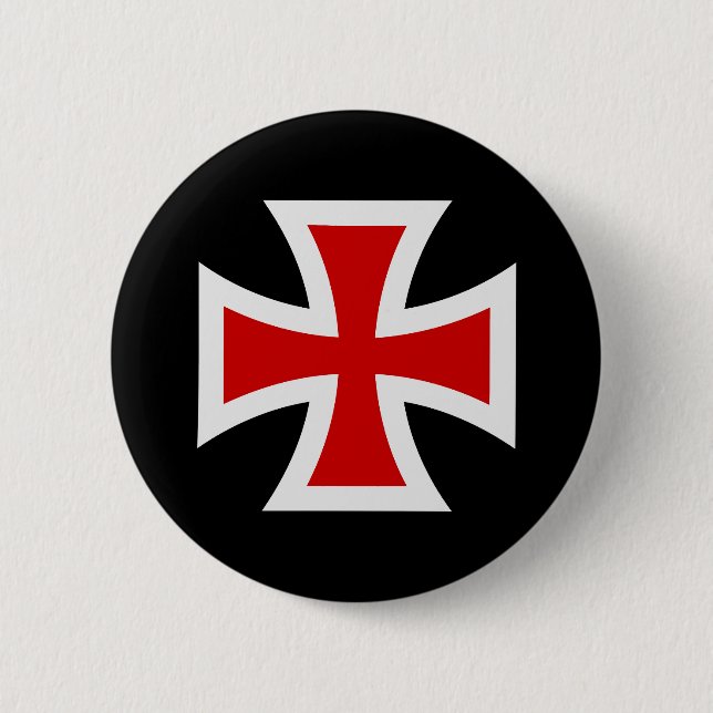 Templar cross button (Front)