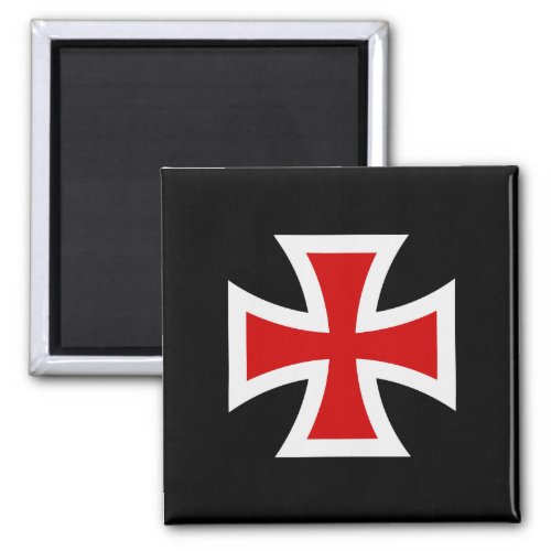 Templar cross magnet