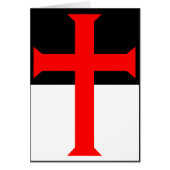 Templar Cross On Beausant (Front)