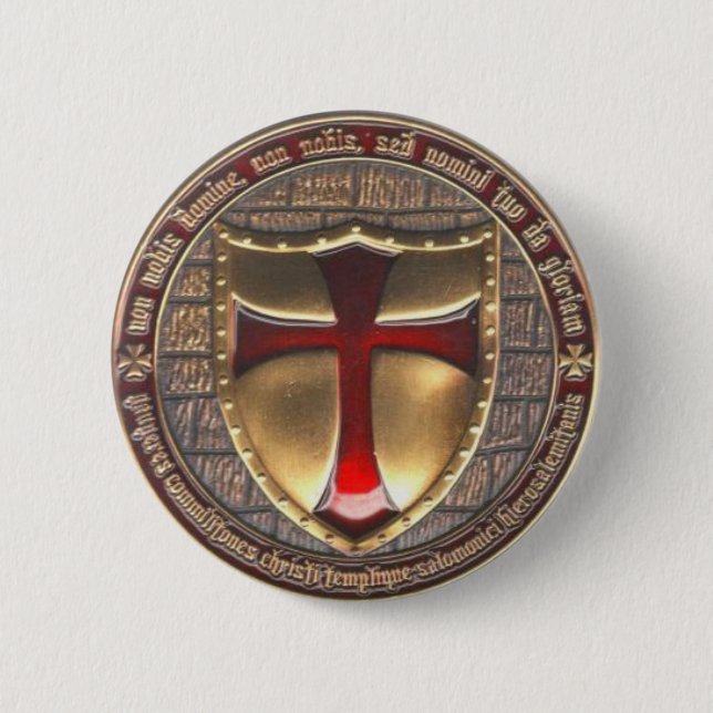 TEMPLAR EMBLEM BUTTON (Front)