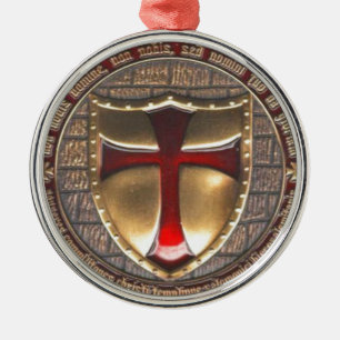 TEMPLAR EMBLEM METAL ORNAMENT
