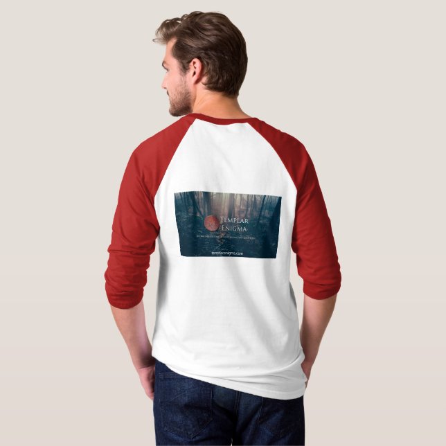 Templar Enigma Baseball T T-Shirt (Back Full)