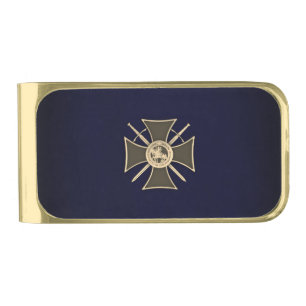 Templar Gold Finish Money Clip