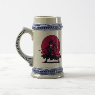 Templar Knight Custom Minimalist Design Beer Stein