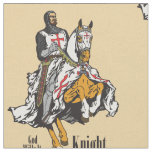 Templar knight. God Wills It. Deus Vult Fabric