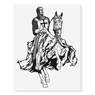 knights temporary tattoos zazzle knights temporary tattoos zazzle