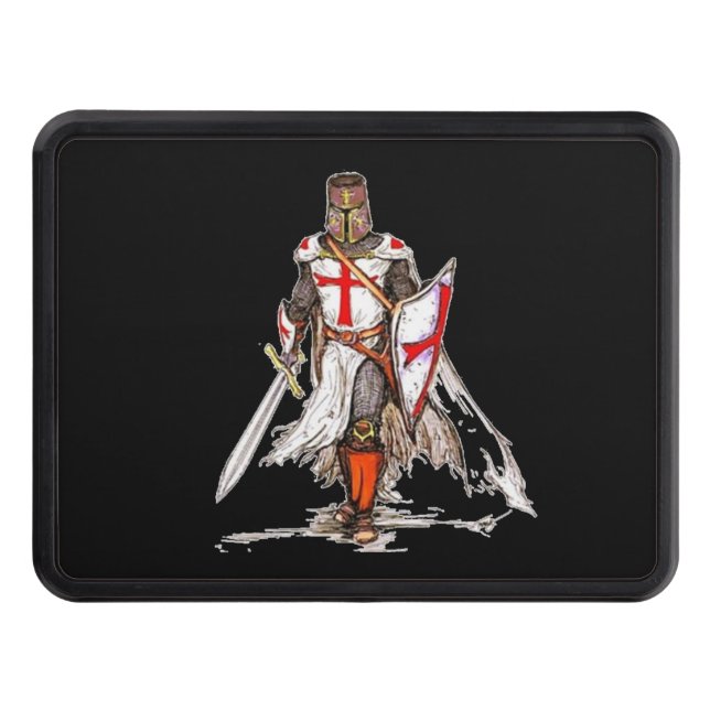 Templar Knight Trailer Hitch Cover (Front)