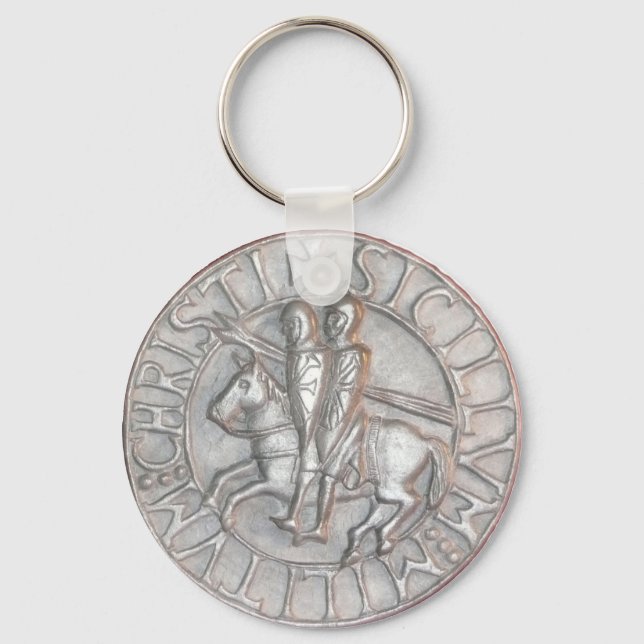 TEMPLAR KNIGHTS EMBLEM KEYCHAIN (Front)