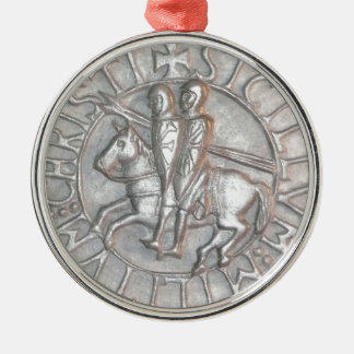 TEMPLAR KNIGHTS EMBLEM METAL ORNAMENT