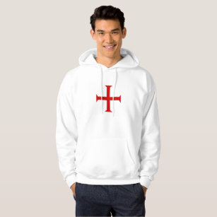 templar knights red cross malta teutonic hospitall hoodie