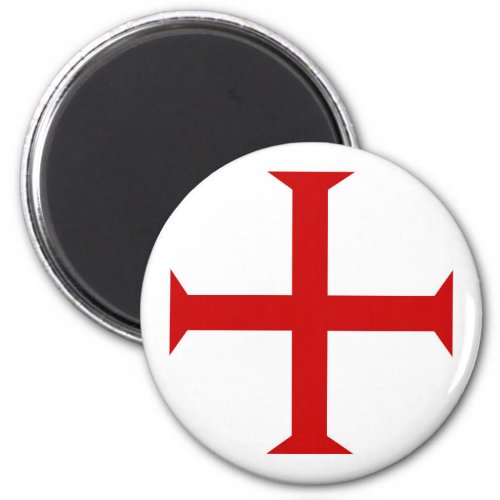 templar knights red cross malta teutonic hospitall magnet