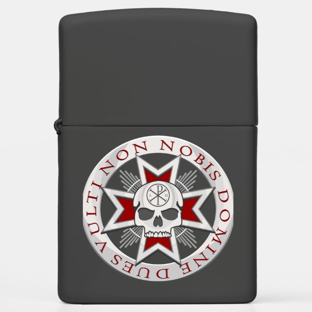 Templar Knights Zippo Lighter (Front)
