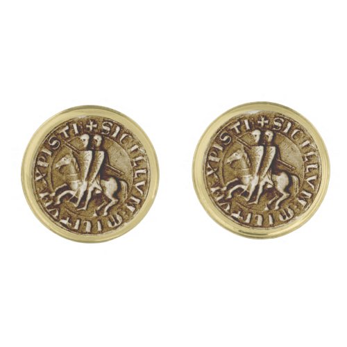 Templar Seal Cufflinks