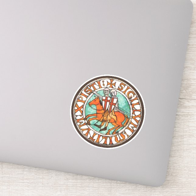 Templar Seal Sticker (Detail)