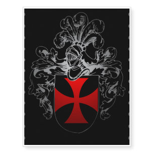 Templar Temporary Tattoos