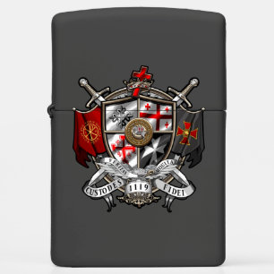 Templars International Crest 1 Zippo Lighter