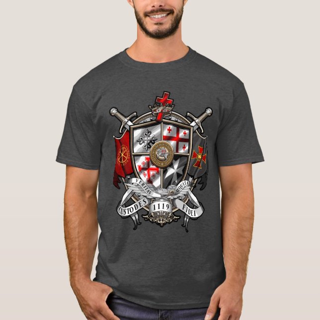 Templars International Crest T-Shirt 1 (Front)